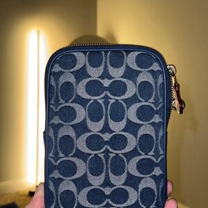 AUTHENTIC Coach Aden Crossbody Bag In Signature Denim